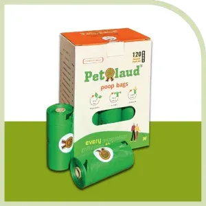 Plastic-free Home Compostable Dog Poop Bags